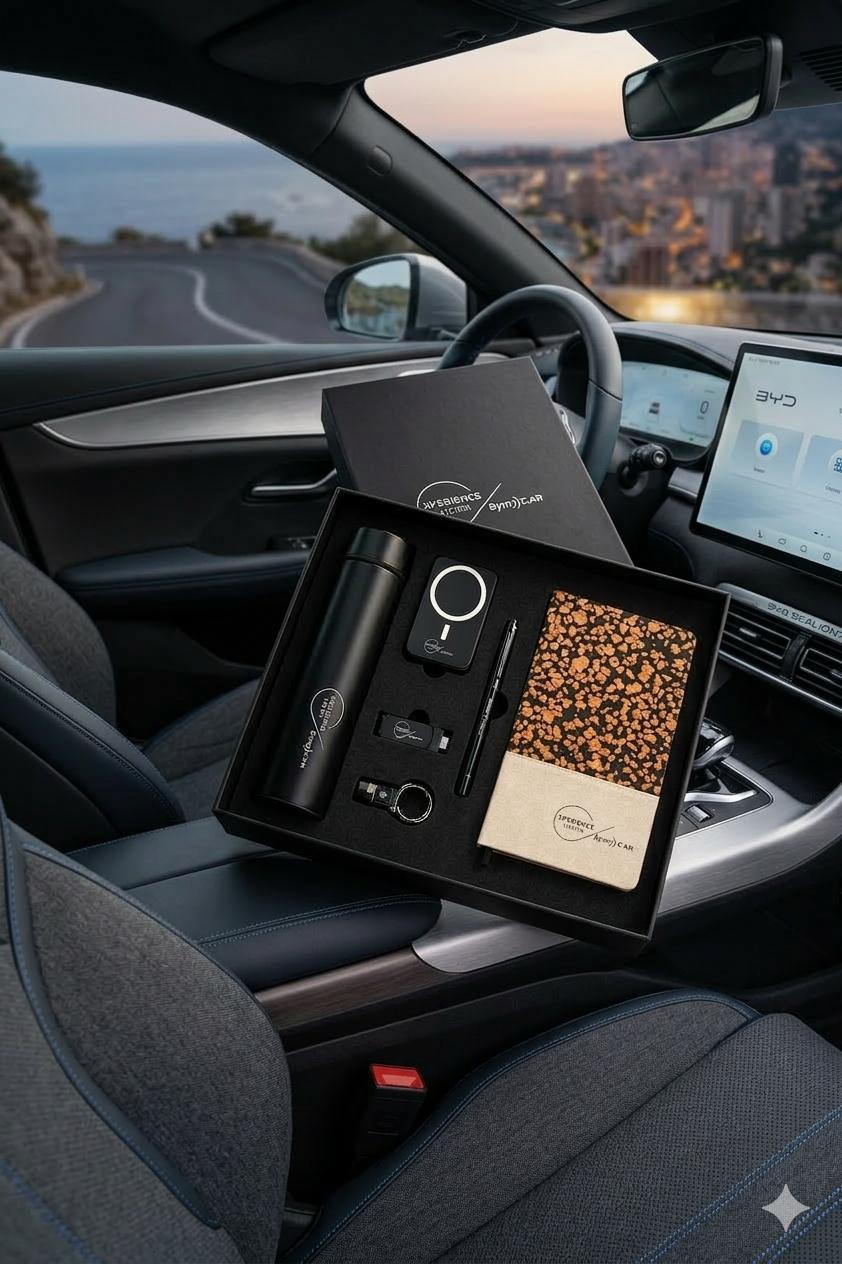 Coffret cadeau XPERIENCE VISION — thermos, carnet, stylo