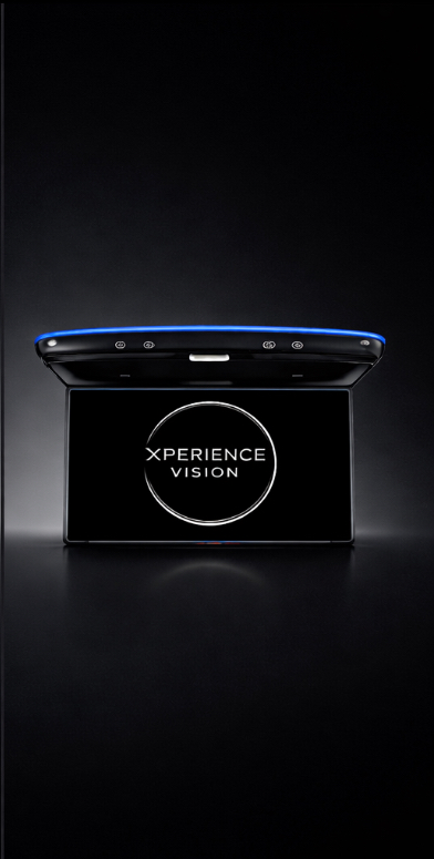 Écran plafond 13.3" FHD voiture — Installation polyvalente, XPERIENCE VISION