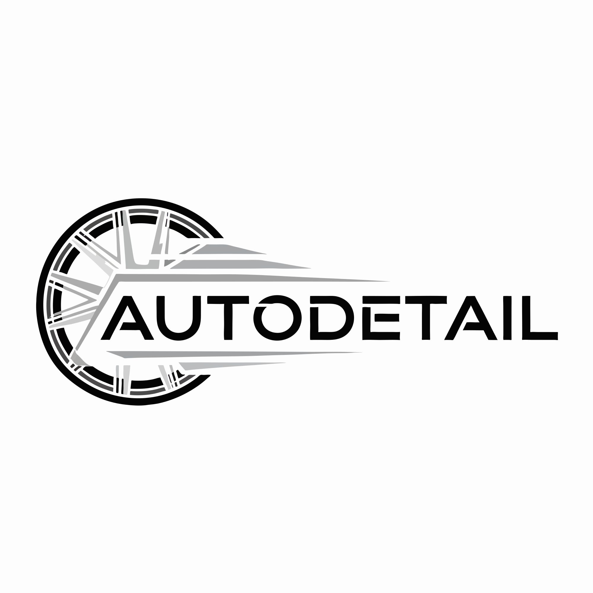 Logo AutoDetail — préparation et esthétique automobile premium